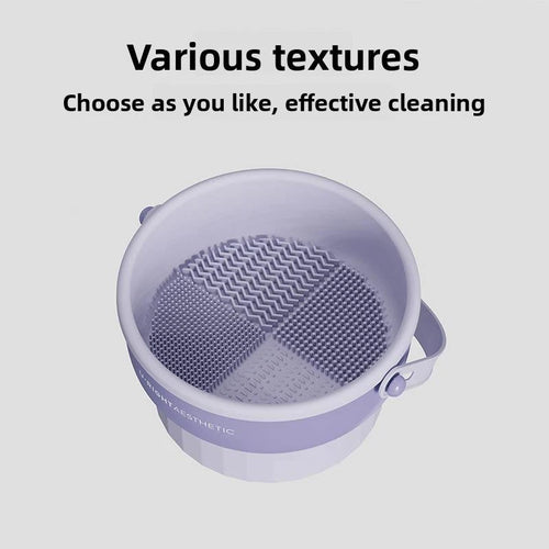 3-In-1 MAKEUP BRUSH &amp; SPONGE CLEANER &amp; DRYER