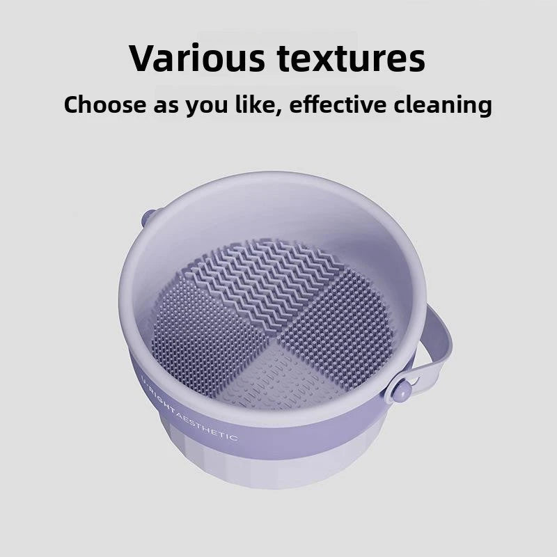 3-In-1 MAKEUP BRUSH &amp; SPONGE CLEANER &amp; DRYER